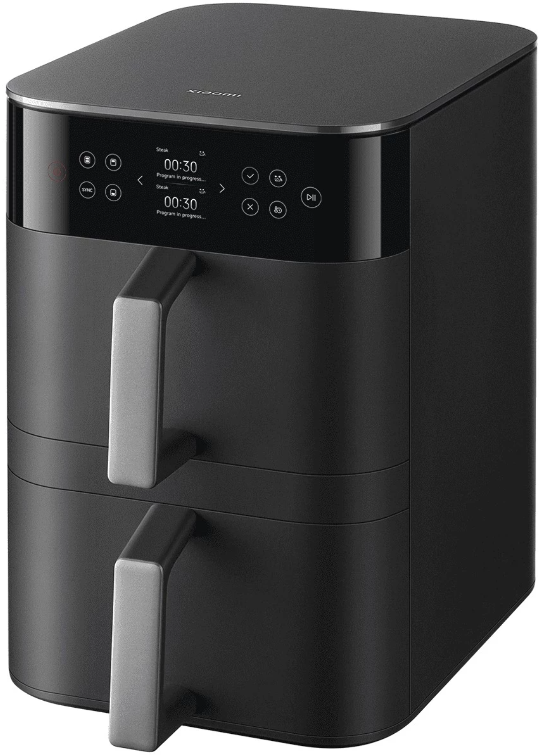 Аэрогриль Xiaomi Smart Double Stack Air Fryer 12л черный BHR0883EU